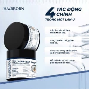 Combo 2 Mặt Nạ Ủ Tóc CollagenDeepShot