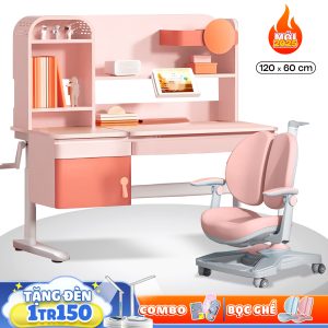 Bộ Bàn Ghế Trẻ Em Chống Gù Chống Cận ROUND